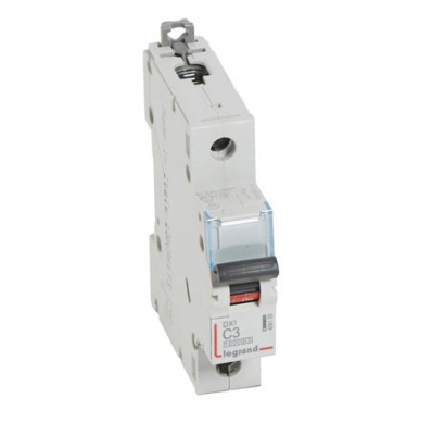 Автоматический выключатель 1P 3A C 10kA Legrand DX3 Legrand DX3 409109