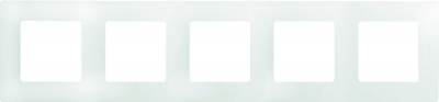 Рамка 5-постовая Legrand Etika Белый Legrand Etika 672505