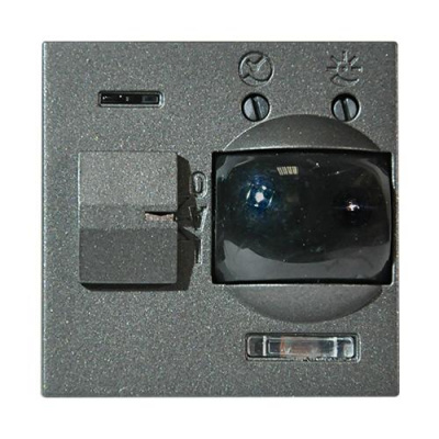 Датчик движения ИК 110С 5м 2 мод ABB NIE Zenit Антрацит N2241 AN ABB Zenit 2CLA224100N1801