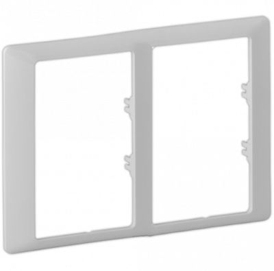 Рамка 2-постовая для двух двойных розеток Legrand Valena Life Белый Legrand Valena Life 754222