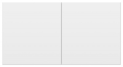 Розетка двойная с заземлением со шторками с крышкой 16A в сборе Schneider Electric AtlasDesign Белый Systeme Electric AtlasDesign ATN000128