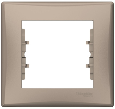 Рамка 1-постовая Schneider Electric Sedna Титан Schneider Electric Sedna SDN5800168