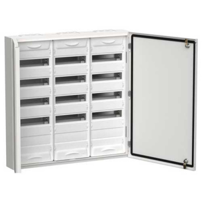 TITAN 5 Корпус металлический ЩРн-180 (3х60) 835х830х140 IP54 бел IEK IEK TITAN 5 TI5-50-N-3X060-54