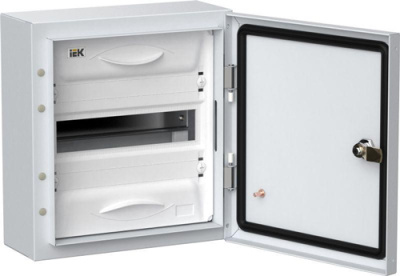 TITAN 5 Корпус металлический ЩРн-12 (1х12) 335х310х140 IP54 бел IEK IEK TITAN 5 TI5-50-N-012-54