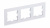 Рамка 3-постовая матовое стекло Schneider Electric AtlasDesign Nature Белый Systeme Electric AtlasDesign Nature ATN330103