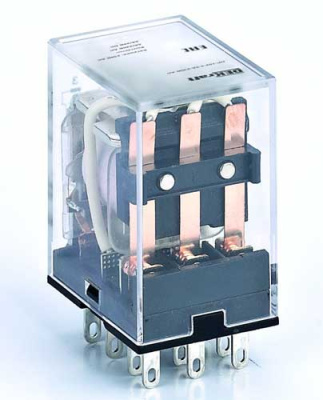 Реле промежуточное 3 конт. с LED инд. 10А 12В DC DEKraft ПР-102 DEKraft ПР-102 23920DEK