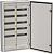 TITAN 5 Корпус металлический ЩРн-144 (2х72) 960х570х140 IP54 сер IEK