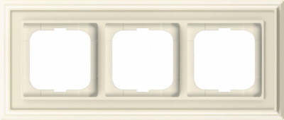 Рамка 3-постовая ABB BJE Династия Слоновая кость ABB Династия 2CKA001754A4602