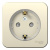 Розетка с заземлением со шторками накладного монтажа с изолирующей пластиной 16A 250В Systeme Electric Blanca Молочный Systeme Electric Blanca BLNRA111112