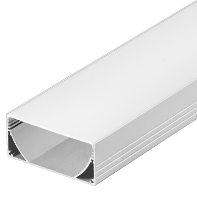 Профиль с экраном ALU-POWER-W80N-2000 ANOD+FROST прямоугольный Arlight Arlight  019097Arlight