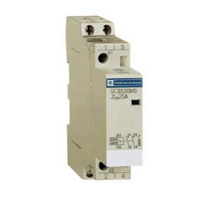 Модульный контактор 2полюсА (2НО).25А. цепь управления 220В 50Гц Schneider Electric Schneider Electric  GC2520M527