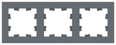 Рамка 3-постовая универсальная Schneider Electric AtlasDesign Грифель Systeme Electric AtlasDesign ATN000703