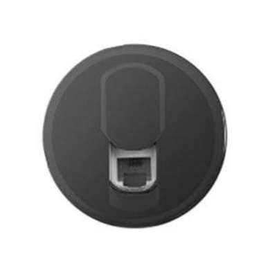 Накладка розетки телефонной RJ11/RJ12 (OLD) Legrand Celiane Графит Legrand Celiane 064930