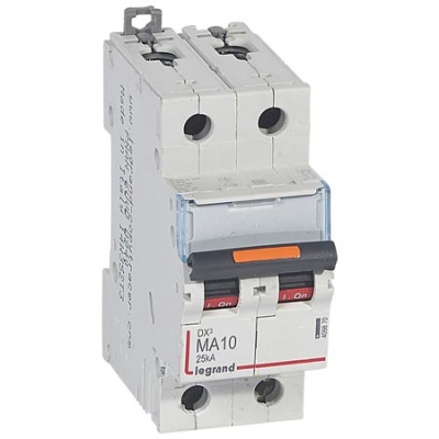 Автоматический выключатель 2P 10A MA 25kA Legrand DX3 Legrand DX3 409870
