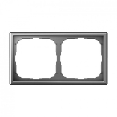 ARTGALLERY 2-постовая РАМКА, универсальная, СТАЛЬ Systeme Electric ArtGallery GAL000902
