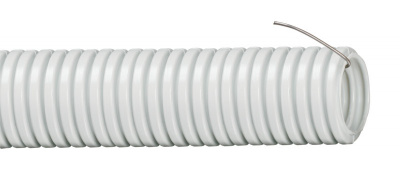 Труба гофрированная ПВХ D=16мм с зондом IP55 / серый IEK IEK CTG CTG20-16-K41-100I