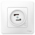 Розетка FM радио скрытой установки Systeme Electric Blanca Белый Systeme Electric Blanca BLNPS000011