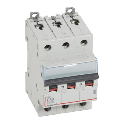 Автоматический выключатель 3P 50A B 10kA Legrand DX3 Legrand DX3 408996