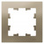 Рамка 1-постовая Schneider Electric AtlasDesign Шампань Systeme Electric AtlasDesign ATN000501