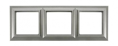 Алюминий Рамка 3-постовая Jung Eco Profi STANDART Jung Eco Profi STANDART EPS483AL