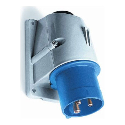 Вилка для монтажа на поверхность 216BS6, 16A, 2P+E, IP44, 6ч ABB ABB  2CMA193290R1000