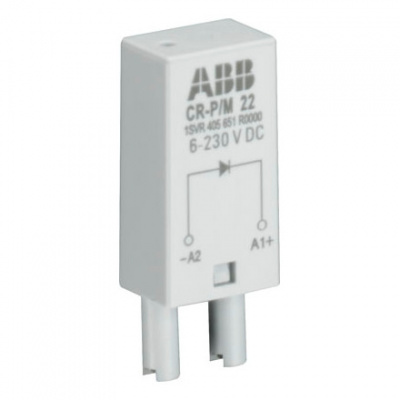 Варистор и светодиод красный CR-P/M-62D 24-60B AC/DC для реле CR-P CR-M ABB ABB CR-P/M 1SVR405655R4000