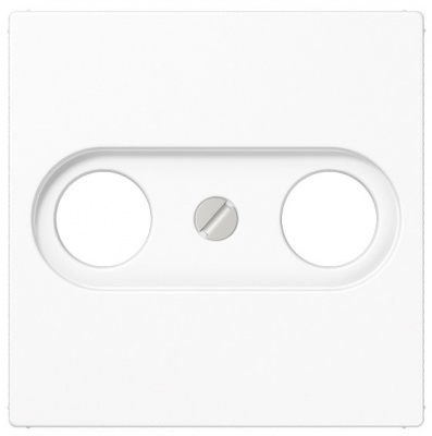 Накладка TV-FM розетки Jung Белый Jung A серия A561PLTVWW