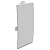 Накладка на стык крышки фронтальная 90x25 DKC In-Liner Front Белый