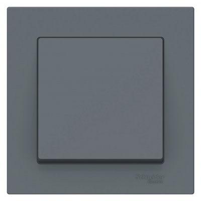 Выключатель 1-клавишный сх.1 10AX в сборе Schneider Electric AtlasDesign Грифель Systeme Electric AtlasDesign ATN000712