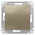 Кнопка нажимная сх.1 10AX механизм Schneider Electric AtlasDesign Шампань Systeme Electric AtlasDesign ATN000515