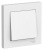 SE AtlasDesign Выключатель 1-клавишный Лотос сх.1 10АХ в сборе Systeme Electric AtlasDesign ATN001312