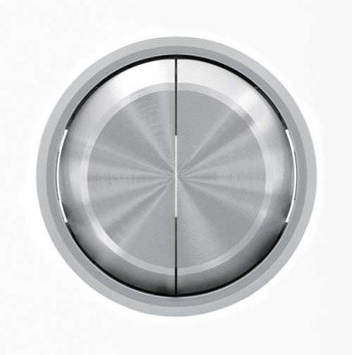 Клавиша 2-ая / кольцо ABB NIE Skymoon Хром 8611 CR ABB Skymoon 2CLA861100A1401