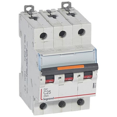 Автоматический выключатель 3P 25 A C 25kA Legrand DX3 Legrand DX3 409783