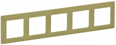 Рамка 5-постовая Legrand Valena Life Лайм Legrand Valena Life 754085