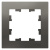 Рамка 1-постовая Schneider Electric AtlasDesign Сталь Systeme Electric AtlasDesign ATN000901