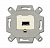 Механизм Розетка USB, Тип A, USB2.0, 5 полюсов ABB BJE Слоновая кость