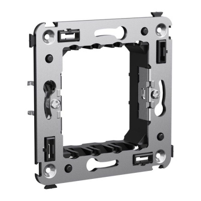 Каркас с лапками для монтажа модульных "Avanti" в стену, под 2 модуля DKC DKC Avanti 4400802DKC