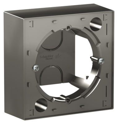 Коробка для наружного монтажа Schneider Electric AtlasDesign Сталь Systeme Electric AtlasDesign ATN000900