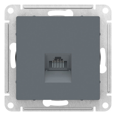 Розетка компьютерная RJ45 механизм Schneider Electric AtlasDesign Грифель Systeme Electric AtlasDesign ATN000783