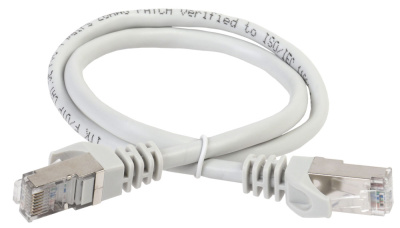 Коммутационный шнур (патч-корд), кат.5Е FTP, 2м, серый ITK ITK  PC01-C5EF-2M