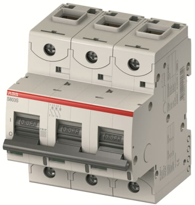 Автоматический выключатель 3P 10A (C) 25kA ABB S803C ABB S800C 2CCS883001R0104