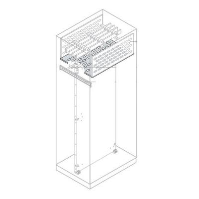 Перегородка горизонтальная для шин в кабельном отсеке 400x400мм ABB IS2 ABB IS2 EE0440
