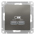 Розетка USB 5В 1 порт x 2,1A 2 порта х 1,05A механизм Schneider Electric AtlasDesign Сталь Systeme Electric AtlasDesign ATN000933