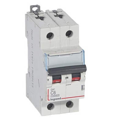 Автоматический выключатель 2P 4A C 10kA Legrand DX3 Legrand DX3 409198