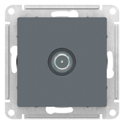 Розетка TV проходная 4DB механизм Schneider Electric AtlasDesign Грифель Systeme Electric AtlasDesign ATN000792