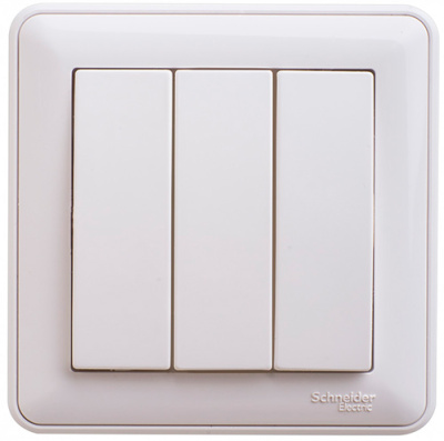 W59 3-клавишный Выключатель, 10АХ, в сборе, белый Schneider Electric Systeme Electric  VS0510-351-18