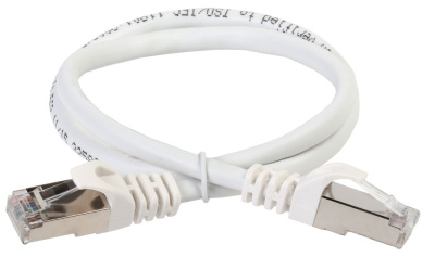 Коммутационный шнур (патч-корд), кат.5Е FTP, 5м, белый ITK ITK  PC08-C5EF-5M