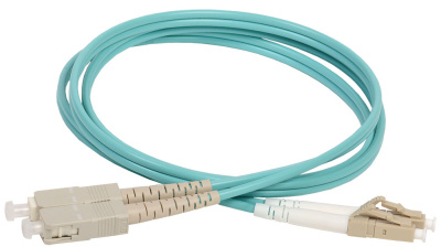 Оптический патч-корд MM 50/125 OM3 LC/UPC-SC/UPC Duplex 2м ITK ITK  FPC5003-LCU-SCU-C2L-2M