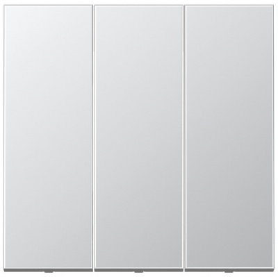 Клавиша тройная Jung Алюминий Jung LS серия AL993