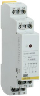 Реле промежут. OIR 3 конт. 16А 230В AC IEK IEK  OIR-316-AC230V